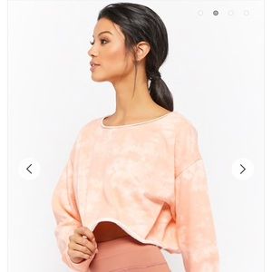 Cropped Cloudy Coral Pink Sweater